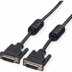 Roline DVI Cable DVI-D male - DVI-D male 1m (11.04.5521) - Image 2
