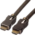 Roline HDMI 2.0 Cable HDMI male - HDMI male 2m Μαύρο 11.04.5681 - Image 2