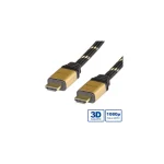 Roline HDMI 1.4 Cable HDMI male - HDMI male 2m Μαύρο 11.04.5562 - Image 3