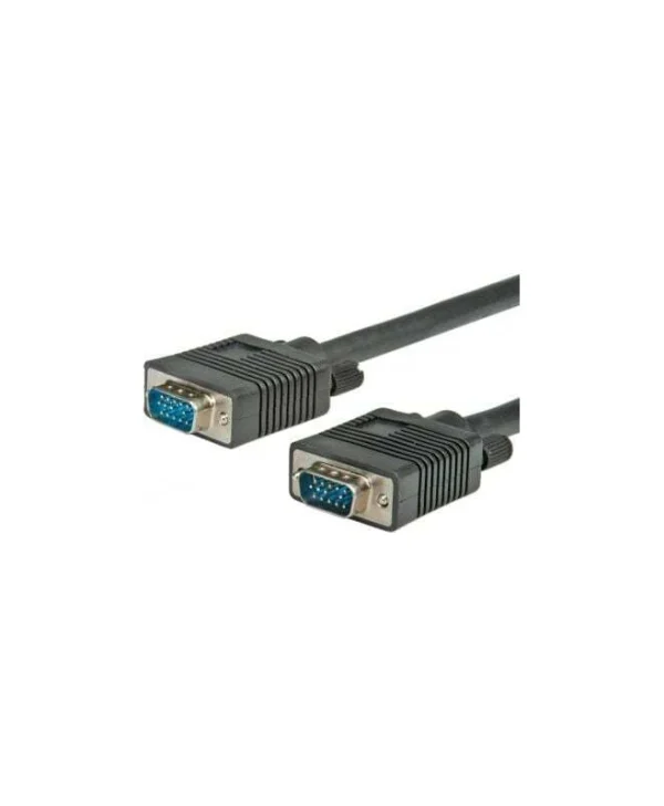 Roline Cable VGA male - VGA male Μαύρο 6m (11.04.5206)