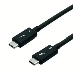 Roline Thunderbolt 5 Cable Usb Type C Passive 8k60hz 80gbit/s 240w T-t 0.8m Black Roline 11.02.9111 - Image 2