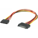 Roline 15-Pin SATA III - 15-Pin SATA III Cable 30cm Πολύχρωμο (11.03.1042-25)