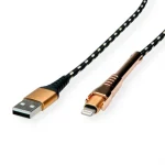 Roline USB-A to Lightning Cable Χρυσό 1m 11.02.8923