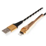 Roline USB-A to Lightning Cable Χρυσό 1m 11.02.8923 - Image 3
