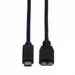 Roline Cable 11.02.9006 Usb Type C M To Usb Micro B 3.0 M 1m Black - Image 3