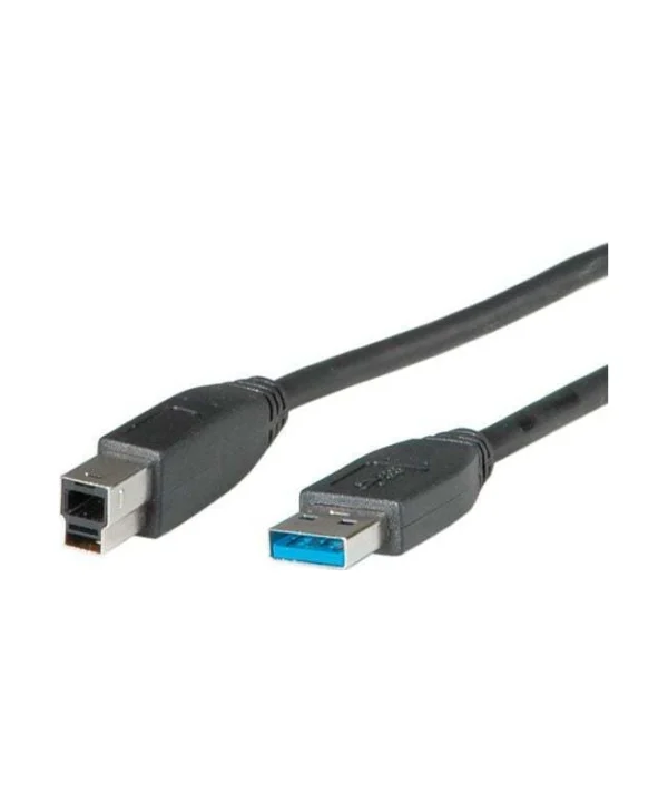 Καλώδιο Usb Roline Usb-a 0.8 M Μαύρο Jab-1145053 11.02.8869