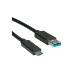 Roline USB 3.1 Cable USB-C male - USB-A Μαύρο 0.5m (11.02.9010)
