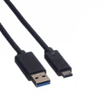 Roline USB 3.1 Cable USB-C male - USB-A Μαύρο 0.5m (11.02.9010) - Image 4