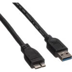Roline Regular USB 2.0 to micro USB Cable Μαύρο 2m 1τμχ 11.02.8874 - Image 3