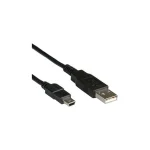Καλώδιο Usb Roline Usb-a Miniusb 1.8 M Μαύρο 11.02.8719