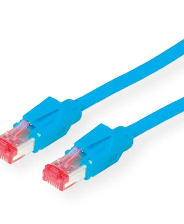 Dtwyler Patchkabel Cat.6 Class E S Ftp Cu 7702 Flex Lsoh Hirose Tm21 Blau 2 M 21.05.0024