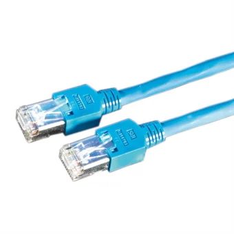 S/FTP Cat.5e Καλώδιο Δικτύου Ethernet 1m Μπλε 1τμχ 21.08.9114