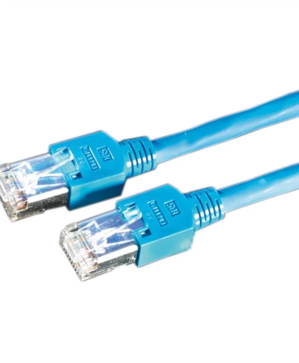 S/FTP Cat.5e Καλώδιο Δικτύου Ethernet 1m Μπλε 1τμχ 21.08.9114