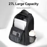 Vention Τσάντα Πλάτης για Laptop σε Μαύρο χρώμα KRLB0 - Image 7