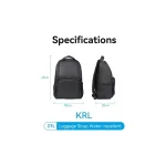 Vention Τσάντα Πλάτης για Laptop σε Μαύρο χρώμα KRLB0 - Image 11