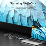 Vention 9-in-1 USB-C Docking Station με HDMI 4K PD Ethernet και σύνδεση 2 Οθονών Γκρι TQVHB - Image 4