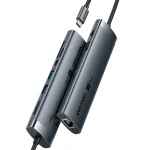 Vention 8-in-1 USB-C Docking Station με HDMI 4K PD Ethernet Γκρι TGUHB - Image 2