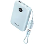 Vention FKAL0-C Power Bank 10000mAh 22.5W με Θύρα USB-A και Θύρα USB-C Γαλάζιο - Image 2