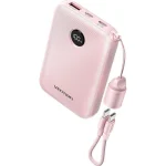 Vention Power Bank 10000mAh 22.5W με Θύρα USB-A και Θύρα USB-C Ροζ FKAP0-C - Image 2