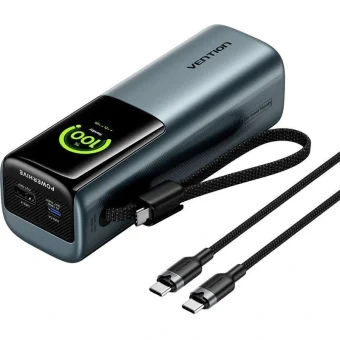 Vention Powerhive 27000mAh 200W με Θύρα USB-A και Θύρα USB-C Μαύρο FKGH0