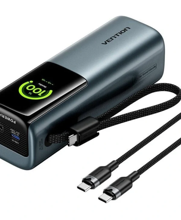 Vention Powerhive 27000mAh 200W με Θύρα USB-A και Θύρα USB-C Μαύρο FKGH0