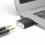 Vention Vab-s17-b Εξωτερική USB Κάρτα Ήχου VAB-S17-B - Image 2