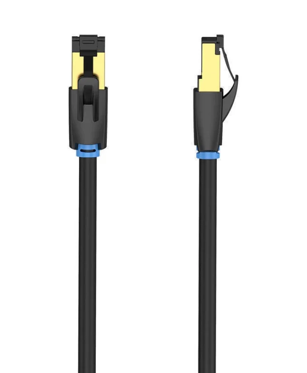 Vention S/FTP Cat.8 Καλώδιο Δικτύου Ethernet 10m Μαύρο 1τμχ IKABL