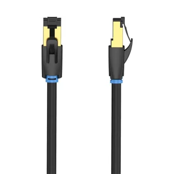 Vention S/FTP Cat.8 Καλώδιο Δικτύου Ethernet 5m Μαύρο 1τμχ IKABJ