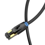 Vention S/FTP Cat.8 Καλώδιο Δικτύου Ethernet 1m Μαύρο 1τμχ IKABF - Image 2