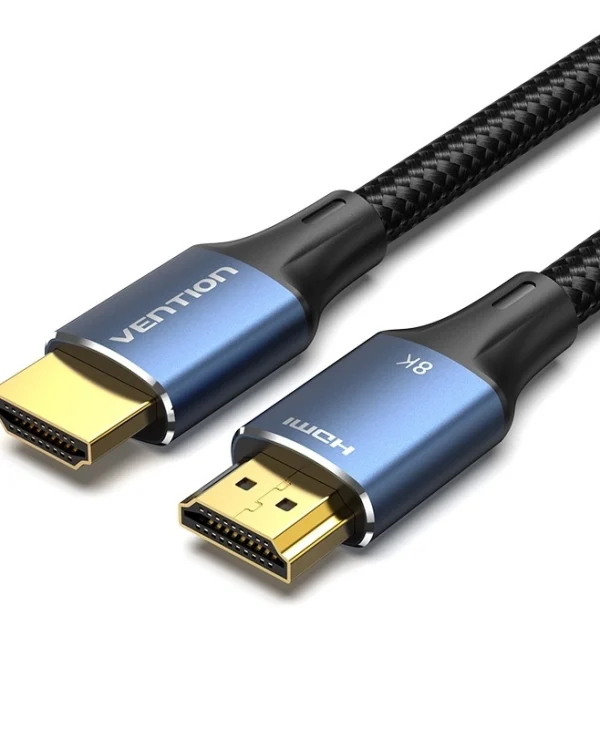 Vention HDMI 2.0 Braided Cable HDMI male - HDMI male 5m Μπλε ALGLJ