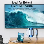 Vention Μετατροπέας HDMI male σε HDMI female Γκρι 1τμχ AIUH0 - Image 3