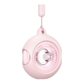 Vention T17 In-ear Bluetooth Handsfree Ακουστικά με Αντοχή στον Ιδρώτα και Θήκη Φόρτισης Ροζ NBRP0