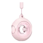 Vention T17 In-ear Bluetooth Handsfree Ακουστικά με Αντοχή στον Ιδρώτα και Θήκη Φόρτισης Ροζ NBRP0 - Image 2