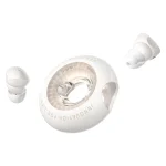 Vention T17 In-ear Bluetooth Handsfree Ακουστικά με Αντοχή στον Ιδρώτα και Θήκη Φόρτισης Μπεζ NBRN0 - Image 3