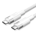 Vention It Cable Usb-c 3.2 Gen2 M-m 1.0m Braided Aluminum White Trgwf TRGWF