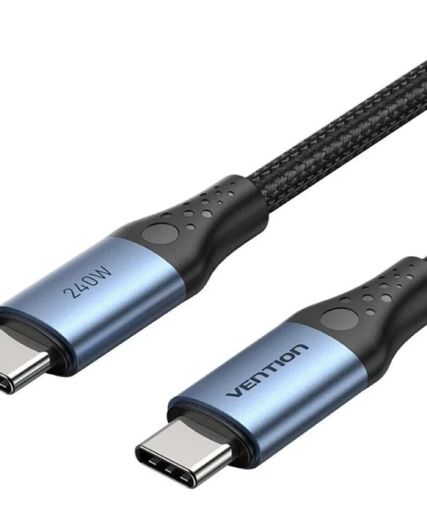 Vention USB 2.0 Cable USB-C male - USB-C 240W Μαύρο 1m TREBF