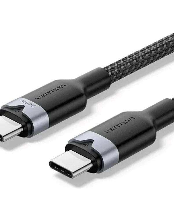 Vention USB 2.0 Cable USB-C male - USB-C 240W Μαύρο 2m TRIBH