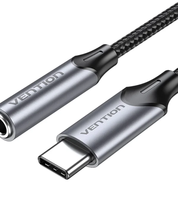 Vention USB 2.0 Cable USB-C male - 3.5mm female Γκρι 1m BGMHF