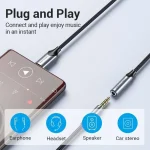 Vention USB 2.0 Cable USB-C male - 3.5mm female Γκρι 1m BGMHF - Image 4