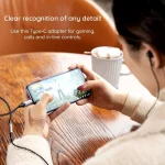 Vention USB 2.0 Cable USB-C male - 3.5mm female Γκρι 1m BGMHF - Image 6