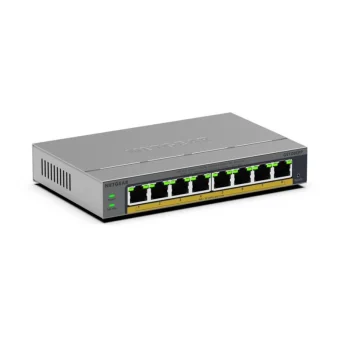 NetGear GS108EPP-100EUS Managed PoE Switch με 8 Θύρες Gigabit (1Gbps) Ethernet