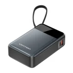 Vention Power Bank 20000mAh 65W με Θύρα USB-A και Θύρα USB-C Μαύρο FHYB0 - Image 2