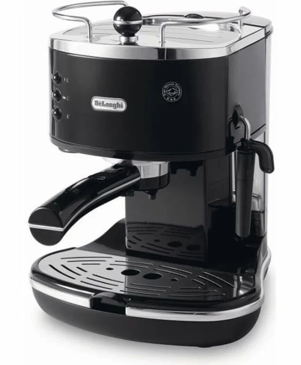 De'Longhi Icona Μηχανή Espresso 1100W Πίεσης 15bar Μαύρη ECO 311.BK