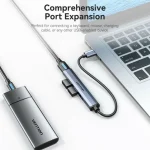 Vention USB 3.0 Hub 4 Θυρών με σύνδεση USB-A Γκρι CKOHB - Image 4