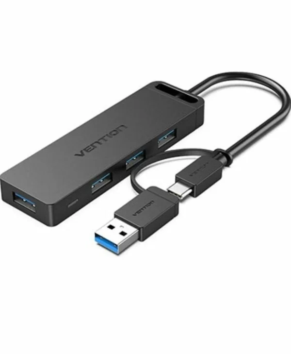 Vention USB 3.0 Hub 4 Θυρών με σύνδεση USB-C CHTBB