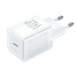 Vention Φορτιστής Χωρίς Καλώδιο GaN με Θύρα USB-C 20W Λευκός (FEPW0-EU) - Image 2
