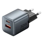 Vention Φορτιστής Χωρίς Καλώδιο GaN με Θύρα USB-A και Θύρα USB-C 30W Μαύρος FEWH0-EU - Image 3