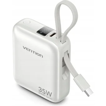 Vention Power Bank 10000mAh 30W με Θύρα USB-C Μπεζ FHEN0