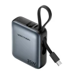 Vention Power Bank 10000mAh 30W με Θύρα USB-C Γκρι FHEH0 - Image 2