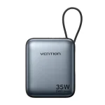 Vention Power Bank 10000mAh 30W με Θύρα USB-C Γκρι FHEH0 - Image 4